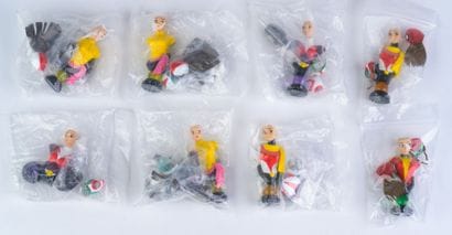 GOLDORAK. A set of 8 new figurines, 2004....