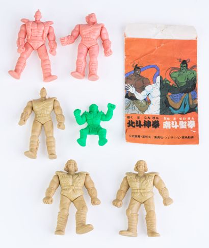 KEN THE SURVIVOR. Collection of gum figures...