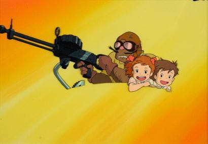 Porco Rosso - An air pirate and children

Original...
