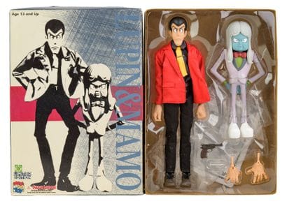 LUPIN THE THIRD - LUPIN & MAMO. Boxed doll,...