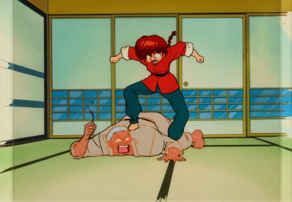 Ranma 1/2 - Ranma Saotome and Genma Saotome

Original...