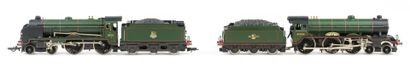HORNBY. A set of two British Railways steam...