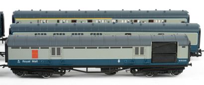 HORNBY. A set of 11 Express Parcel cars and...