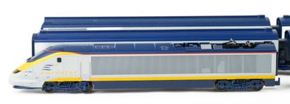HORNBY. Eurostar train set consisting of...