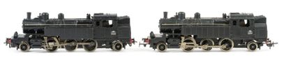 HORNBY ACHO / MECCANO. A set of 2 SNCF 131TB42...