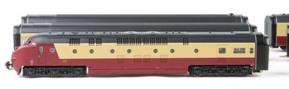 ROCO. Trans Europ Express train set consisting...