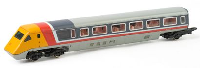 HORNBY. Gray train set with power car, no...