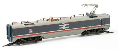 HORNBY. Gray train set with power car, no...