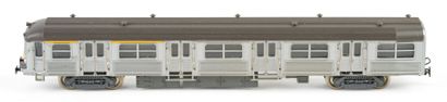 JOUEF. A set of 8 gray SNCF cars, without...