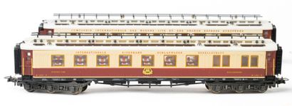 ALTAYA. A set of 4 teak cars and 2 Orient...