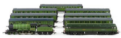 HORNBY. A set of 6 cars and a 