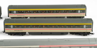HORNBY. A set of 6 Inter-City cars, without...