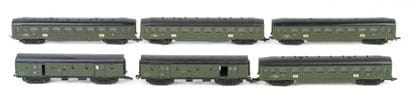 HORNBY. A set of 4 Paris–Lille forest cars...