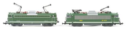 PIKO. A set of two SNCF BB 17048 and BB-8634...
