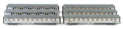 LS MODELS. A set of 6 CWIL cars, without...