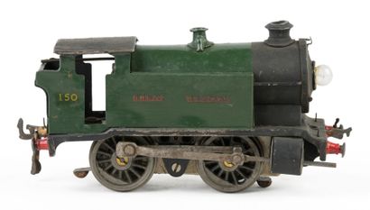 Unbranded Great Western 150 metal locomotive,...