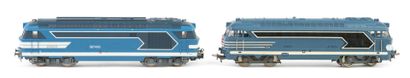 JOUEF. A set of two SNCF locomotives, numbers...