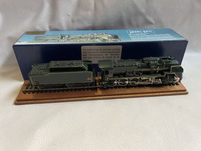 Model Loco brand steam locomotive and tender,...