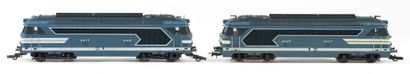 JOUEF. A set of two SNCF locomotives, numbers...