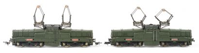 HORNBY ACHO / MECCANO. A set of 2 SNCF BB-12061...