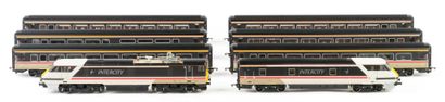 HORNBY. An INTERCITY train set consisting...