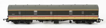 TRI-ANG, HORNBY. A set of 4 cars, including...