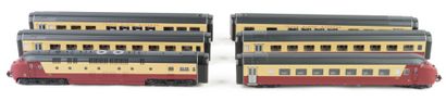 ROCO. Trans Europ Express train set consisting...