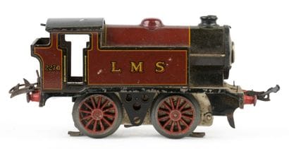 LMS 2270 steam locomotive, 3-track set, unbranded...
