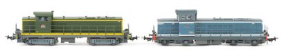 PIKO. A set of two SNCF BB 63792 and BB 66085...