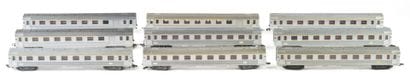 HORNBY. A set of 9 