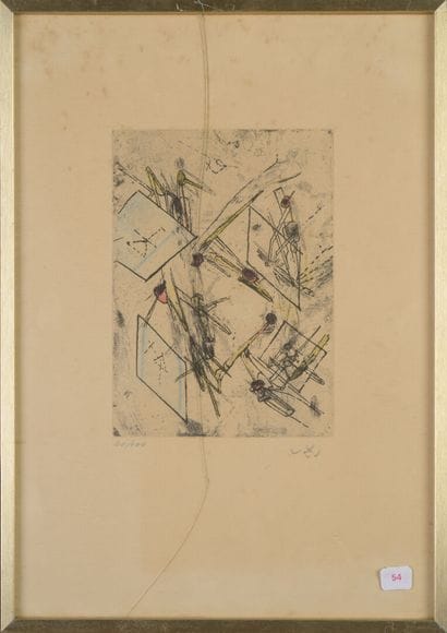 Roberto MATTA (1911-2002)
droites libérées...