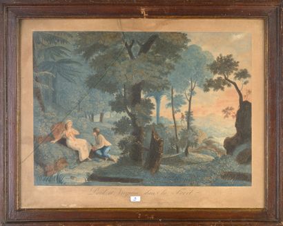 d'après Michel LAMBERT gravé par Auguste...