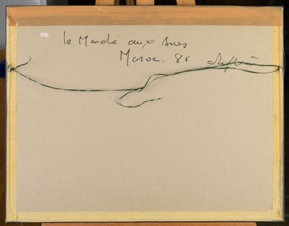 André RAFFIN (1927-2005)
 Le marché aux ânes...