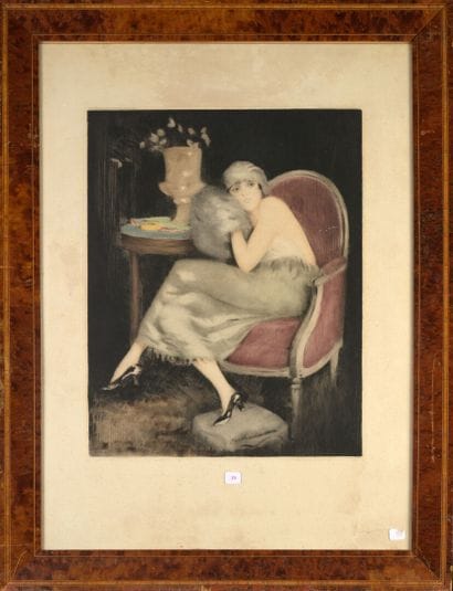 d'après William ABLETT (1877(1936)
Élégante...