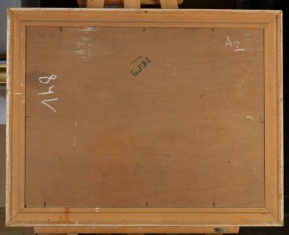 École XXe
Rivière en sous-bois
Huile sur...