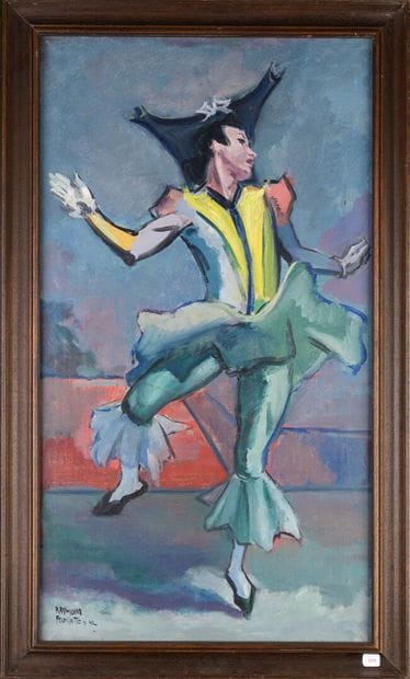 Raymond FEUILLATTE (1901-1971)
Arlequin
Huile...