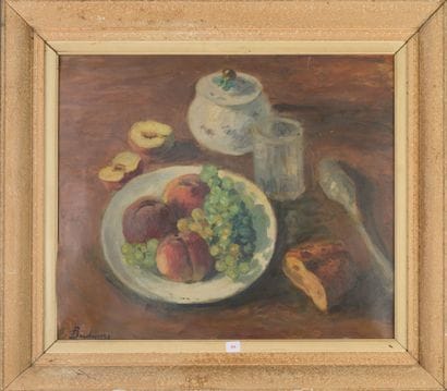 Léonard BORDES (1898-1969)
Nature morte à...