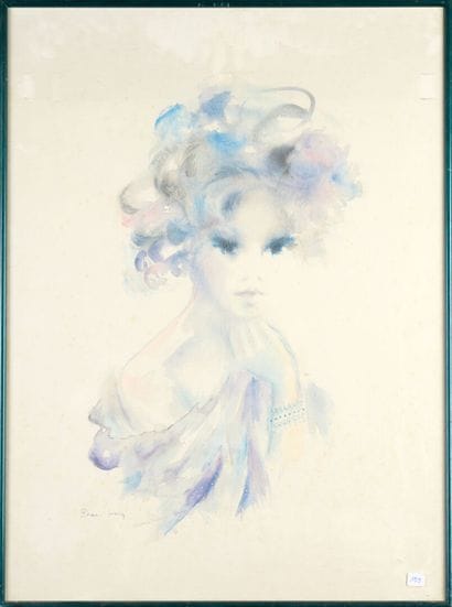 SHAN-MERRY (1935-2024)
Portrait de jeune...