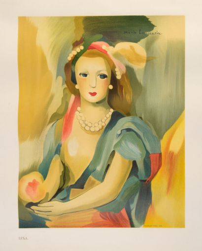 d'après Marie LAURENCIN (1883-1956)
Couple...