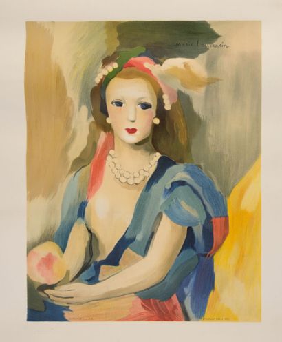 d'après Marie LAURENCIN (1883-1956)
Couple...