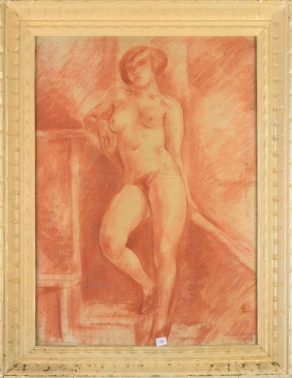 Émile COMPARD (1900-1977)
Nu féminin ; 1944...