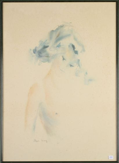 SHAN-MERRY (1935-2024)
Portrait de femme...
