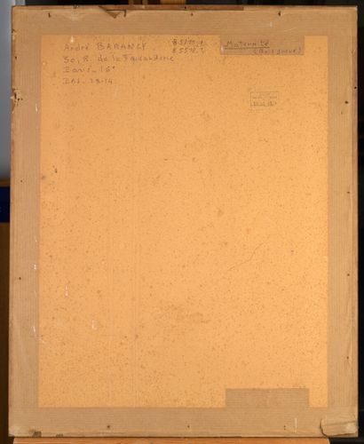 André BARANCY (né en 1921)
Maternité
et
Femme...