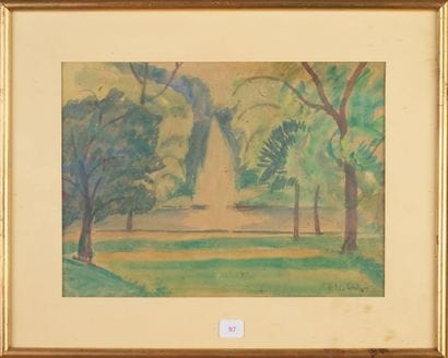 Amédée de LA PATELLIERE (1890-1932)
Parc...