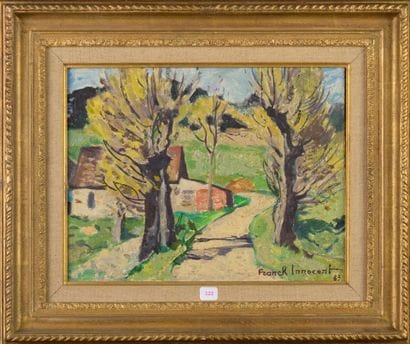 Frank INNOCENT (1912-1983)
Route et maison...
