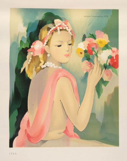 d'après Marie LAURENCIN (1883-1956)
Couple...