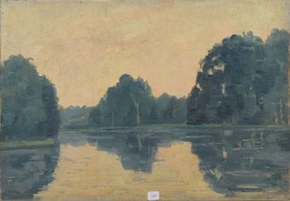 Robert LEMONNIER (1883-1970)
l'étang
Huile...