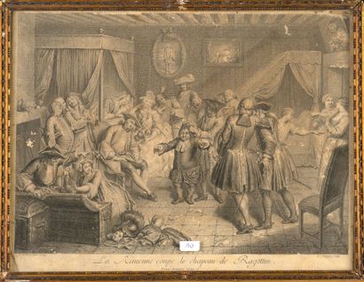 d'après Jean-Baptiste PATER (1695-1736) gravé...