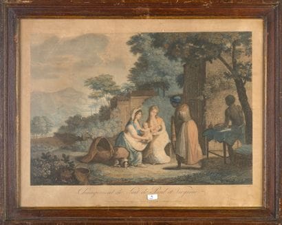 d'après Michel LAMBERT gravé par Auguste...