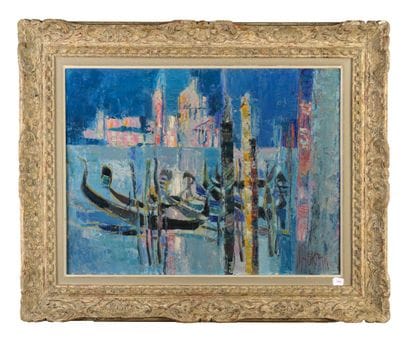 René MARGOTTON (1915-2009)
Grand canal
Huile...